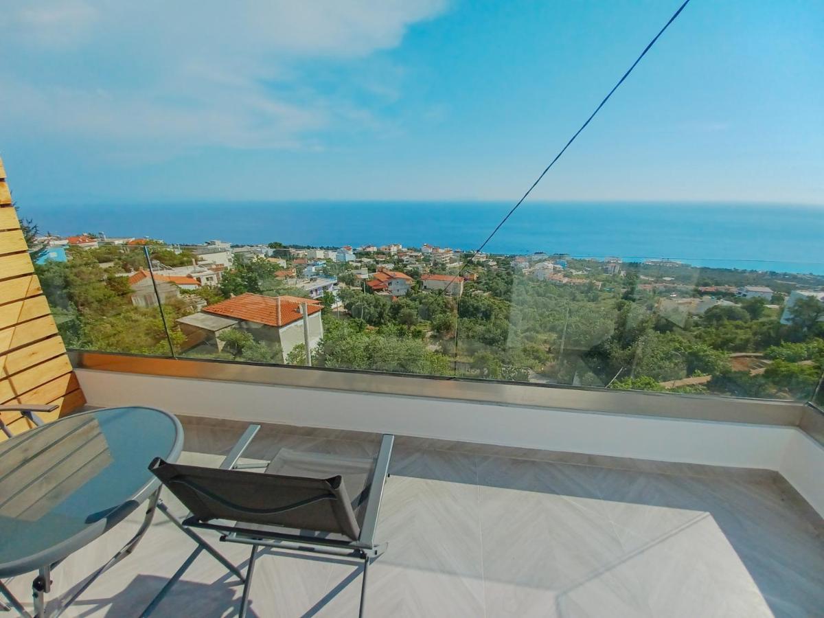 Ionian Pearl Lägenhet Dhërmi Exteriör bild