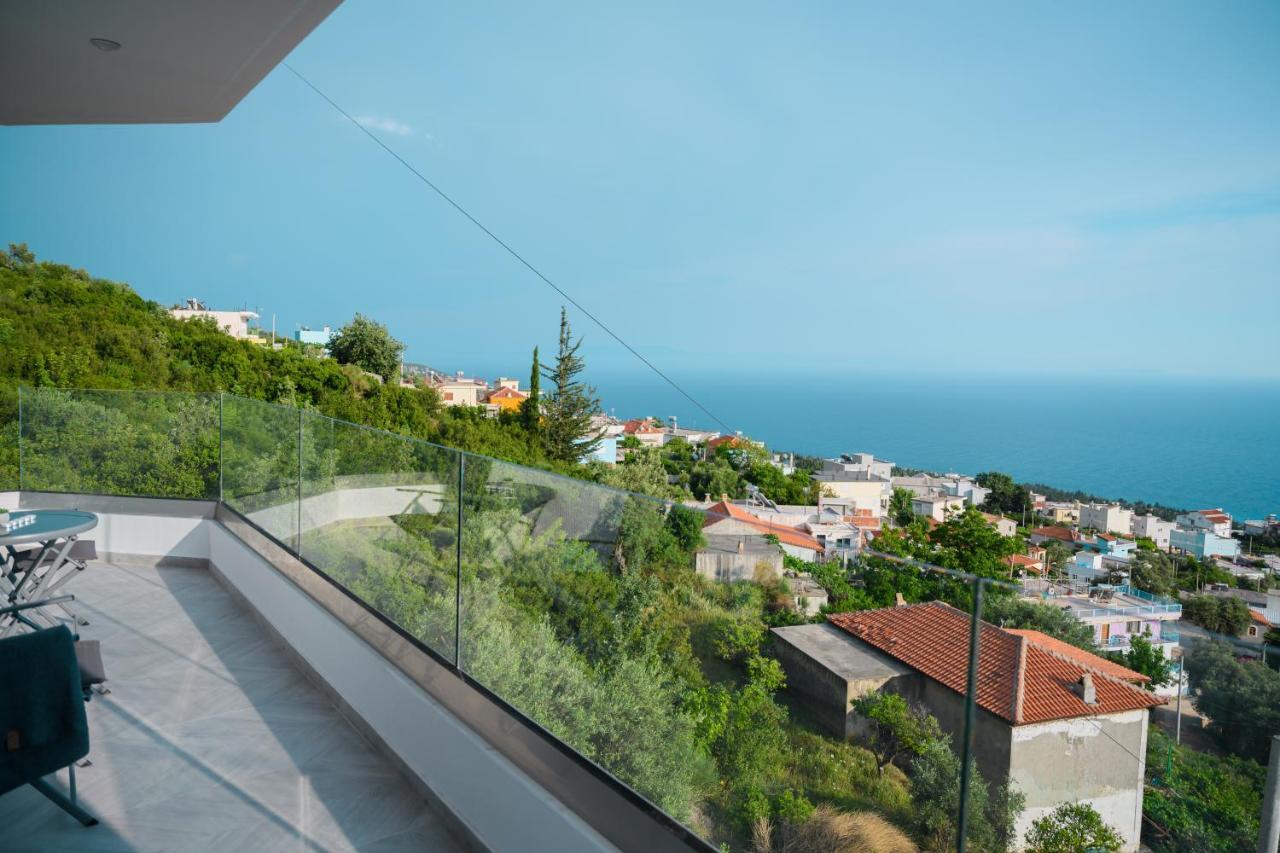 Ionian Pearl Lägenhet Dhërmi Exteriör bild