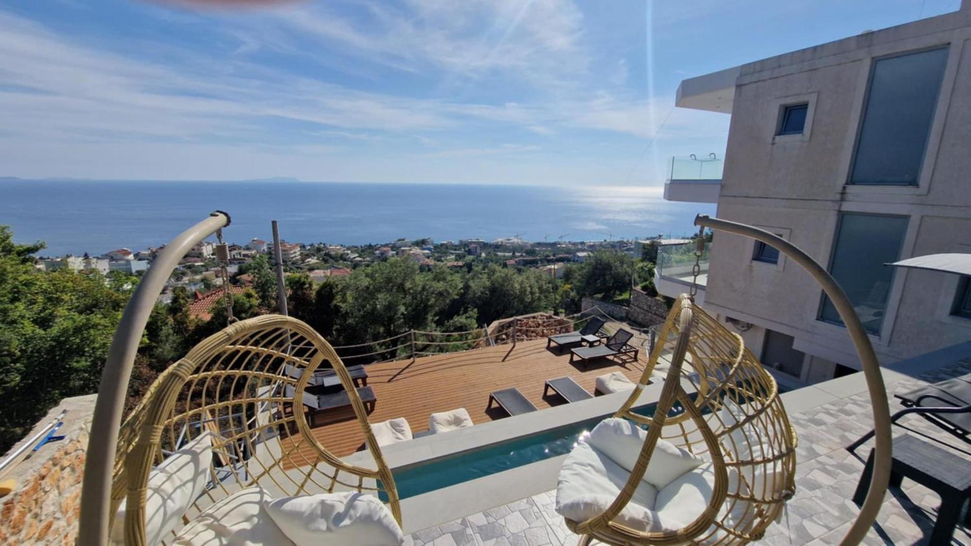 Ionian Pearl Lägenhet Dhërmi Exteriör bild