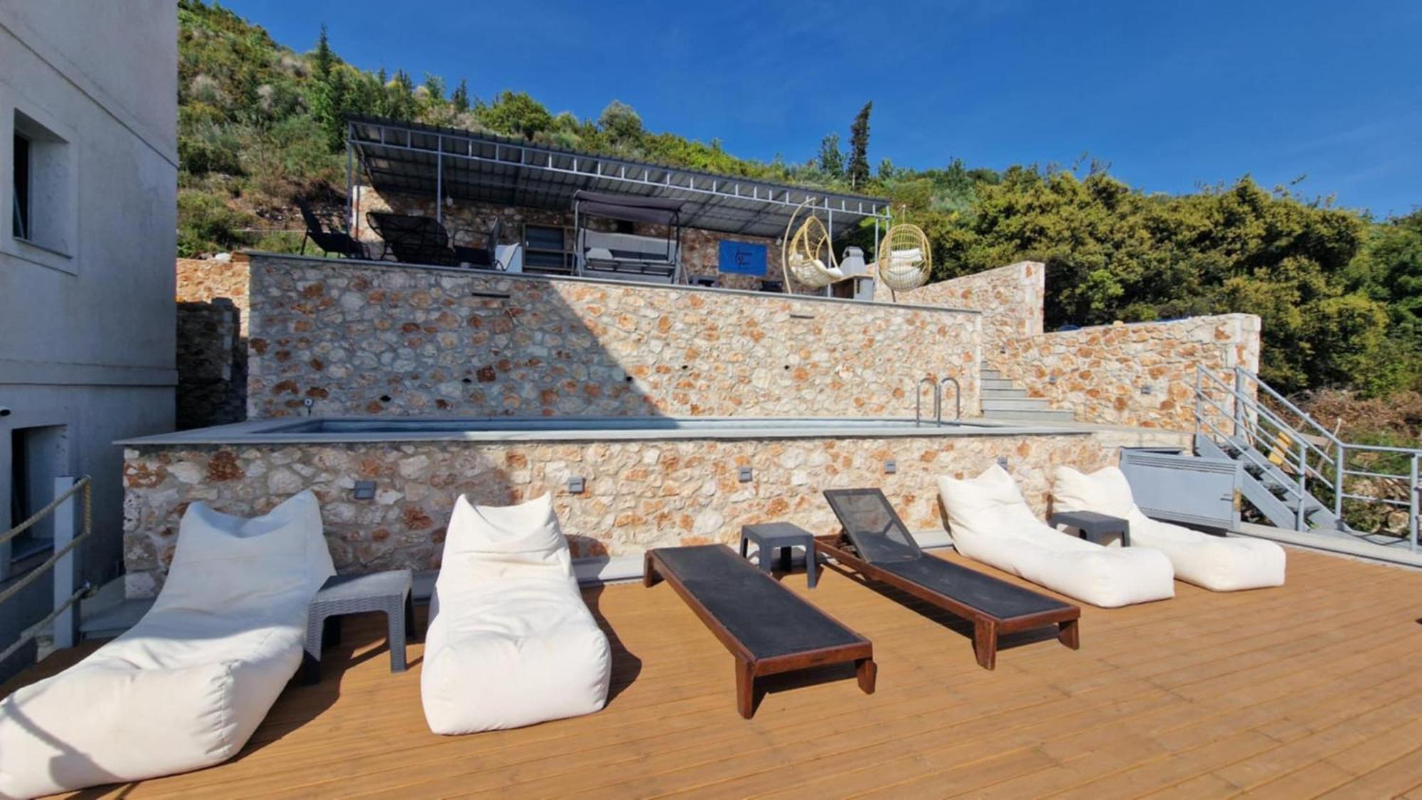 Ionian Pearl Lägenhet Dhërmi Exteriör bild