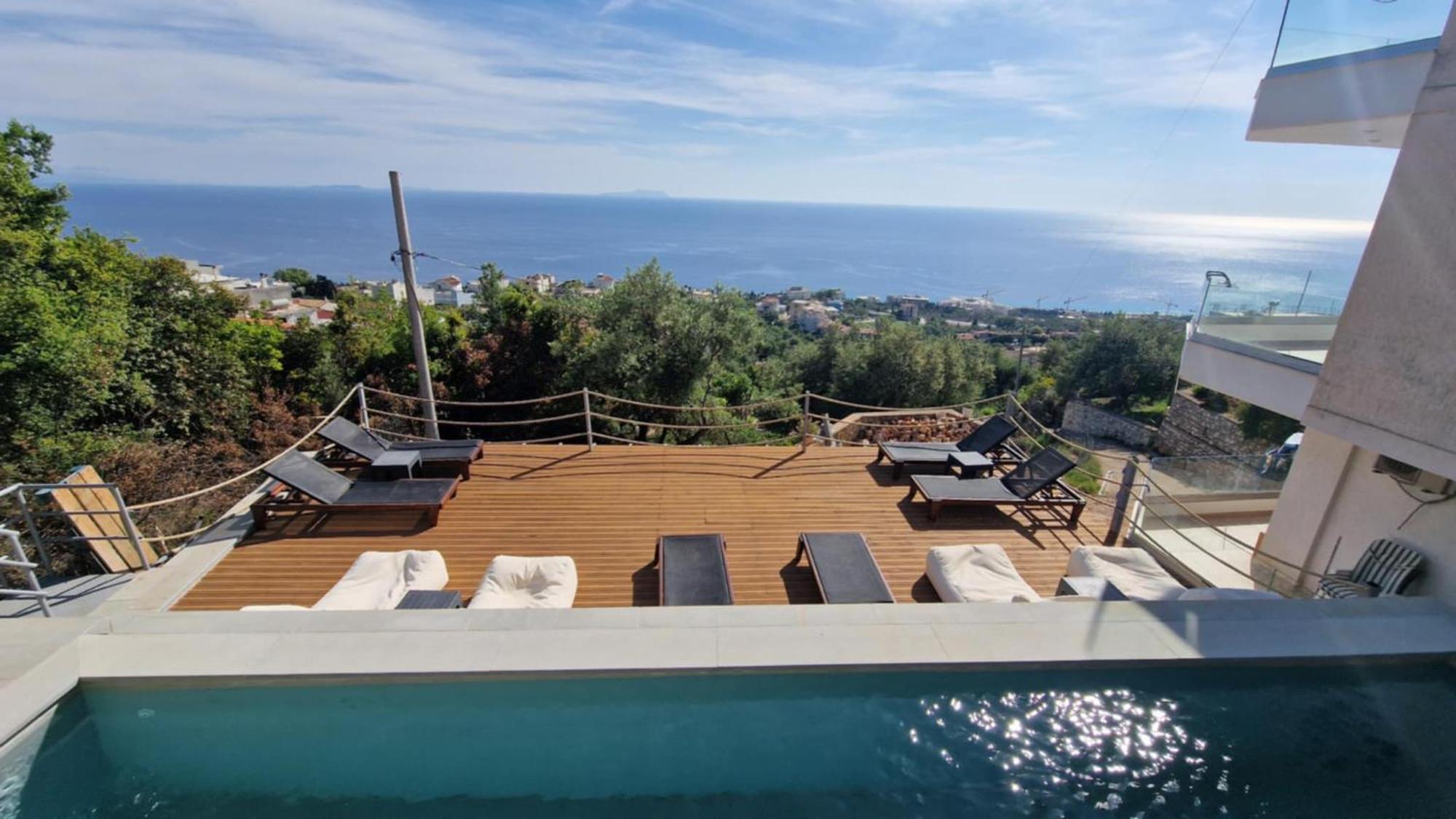 Ionian Pearl Lägenhet Dhërmi Exteriör bild