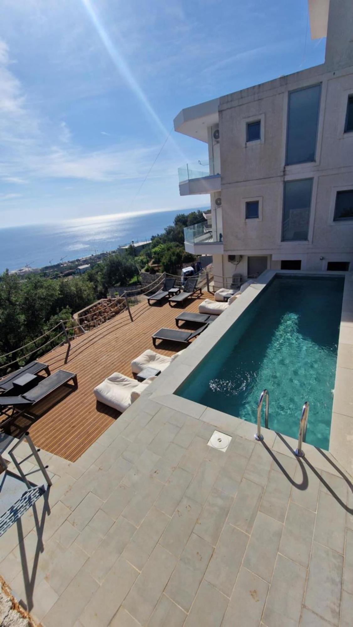 Ionian Pearl Lägenhet Dhërmi Exteriör bild