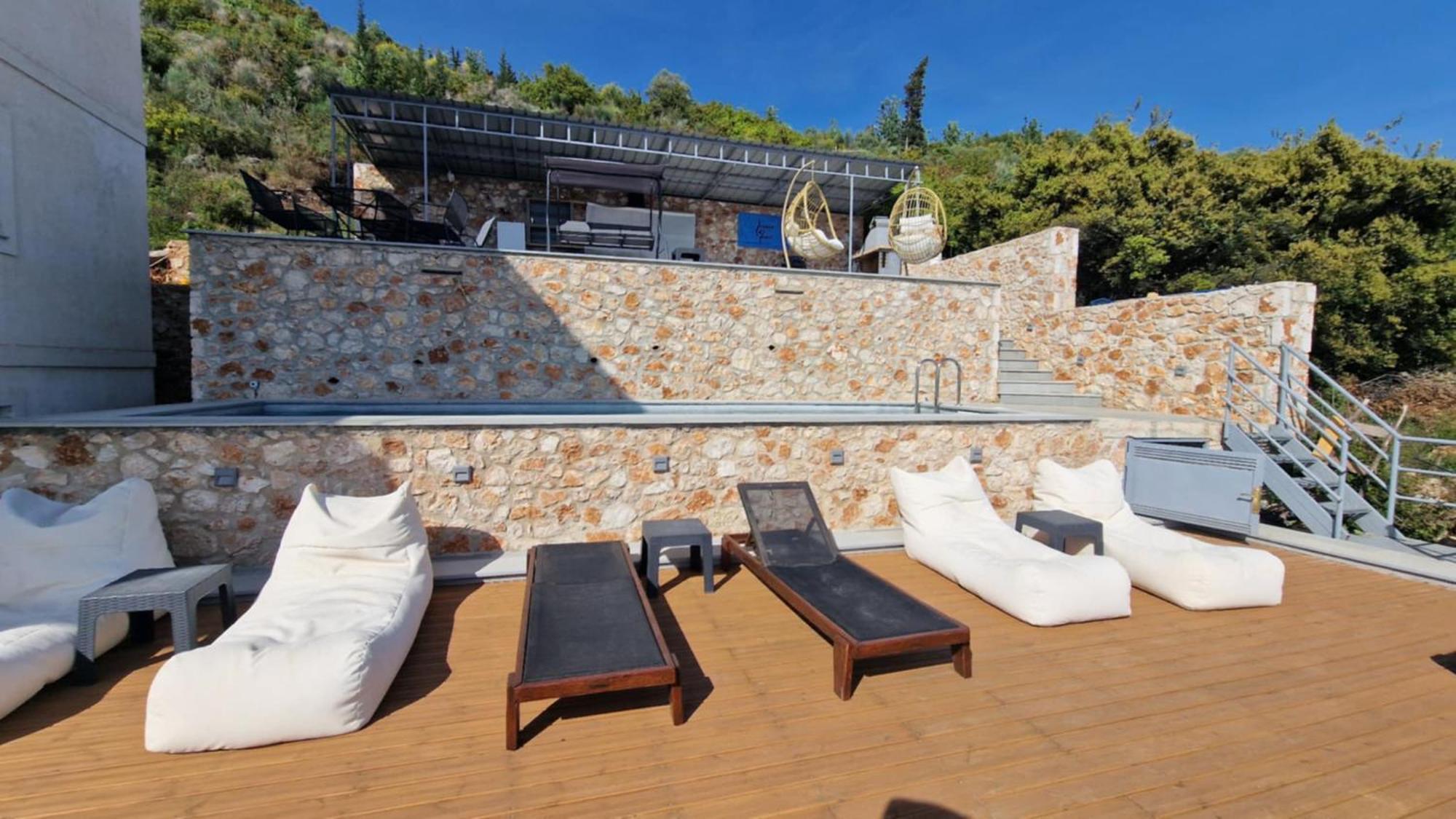 Ionian Pearl Lägenhet Dhërmi Exteriör bild