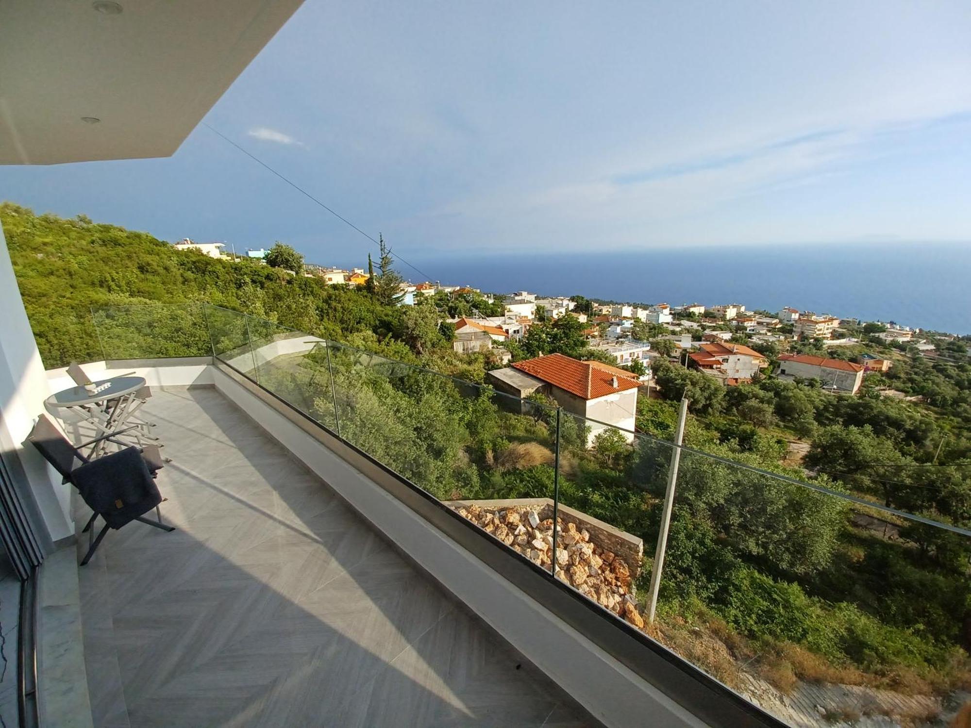 Ionian Pearl Lägenhet Dhërmi Exteriör bild